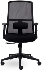 Компьютерное кресло Оптима PL черный ткань/сетка