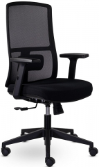 Компьютерное кресло Оптима PL черный ткань/сетка