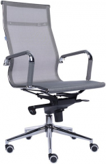 Кресло руководителя Everprof Opera M сетка серая