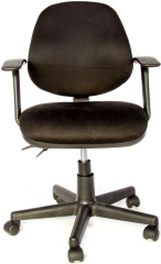 Компьютерное кресло Поло Синхро Т ткань-сетка черная