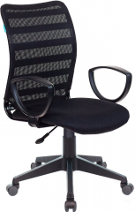 Компьютерное кресло Бюрократ CH-599AXSN черный TW-32K01 сетка/ткань