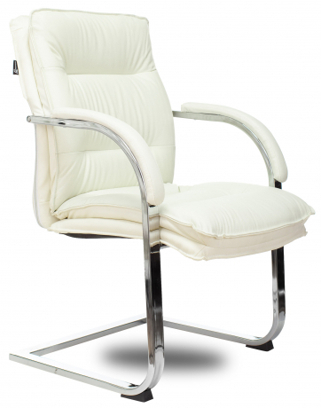 Офисное конференц-кресло Бюрократ T-9927SL-LOW-V слоновая кость