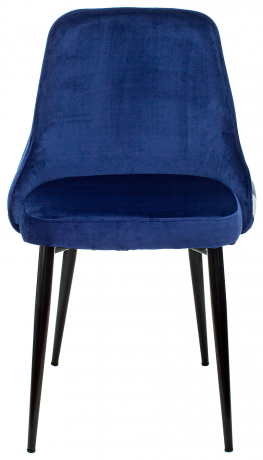 Стул для кухни Бюрократ KF-5 синий Italia 17 зигзаг