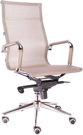 Кресло руководителя Everprof Opera M сетка золотой