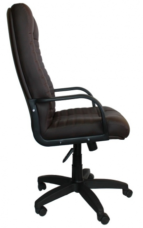 Кресло офисное Атлант Стандарт экокожа цвета шоколад