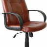 Компьютерное кресло Пилот Ультра экокожа коричневая