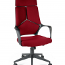 Офисное кресло Norden IQ Black темно-красная ткань