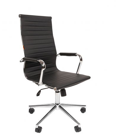 Кресло руководителя Chairman 755 экокожа черная