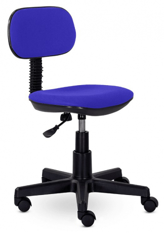 Детское компьютерное кресло UTFC Эрго Б/п овалина пластик ткань синий