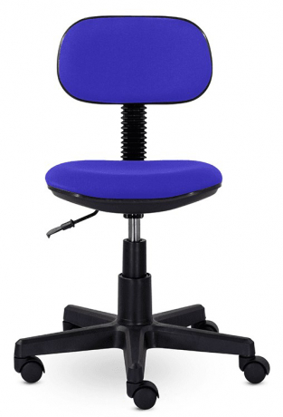 Детское компьютерное кресло UTFC Эрго Б/п овалина пластик ткань синий