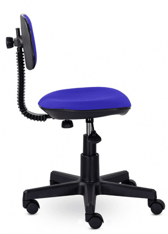 Детское компьютерное кресло UTFC Эрго Б/п овалина пластик ткань синий