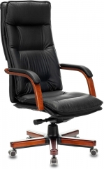 Офисное кресло руководителя Бюрократ T-9927Walnut