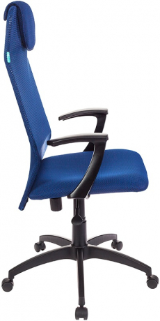 Кресло офисное Бюрократ KB-8 синий сетка/ткань