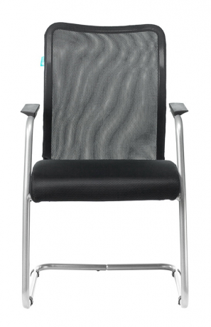 Офисное конференц-кресло Бюрократ CH-599AV черный TW-11 сетка/ткань