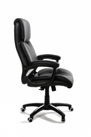 Кресло руководителя Norden Даллас (black) черная экокожа