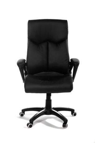 Кресло руководителя Norden Даллас (black) черная экокожа
