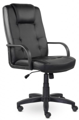 Кресло руководителя UTFC Кендо К-41 В пластик кожа черный