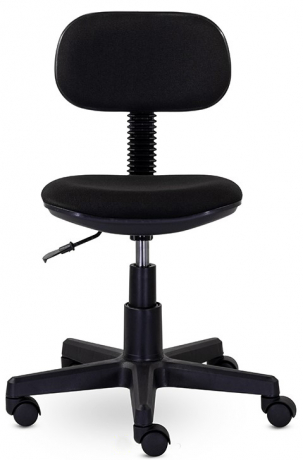 Детское компьютерное кресло UTFC Эрго Б/п овалина пластик ткань черный