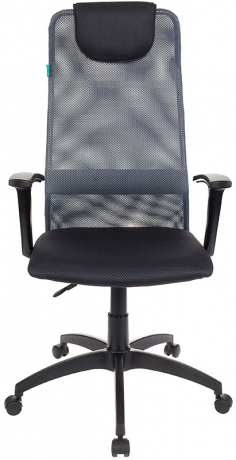 Кресло офисное Бюрократ KB-8 темно-серый сетка/ткань