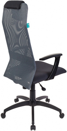 Кресло офисное Бюрократ KB-8 темно-серый сетка/ткань