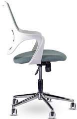 Компьютерное кресло Ситро М-804 WHITE CH бирюзовый ткань