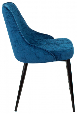 Стул для кухни Бюрократ KF-5_2 комплект 2 шт. темно-синий Velvet 29