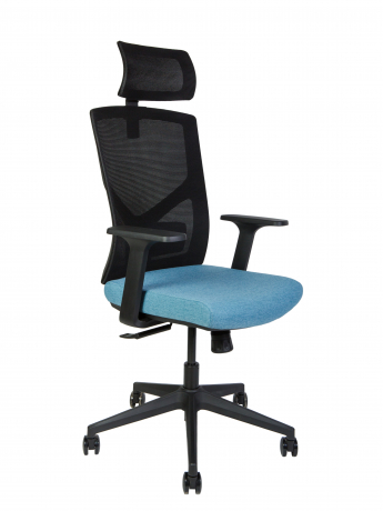 Офисное кресло Norden Денвер синий/черный