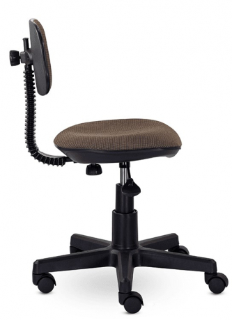 Детское компьютерное кресло UTFC Эрго Б/п овалина пластик ткань бежево-коричневый