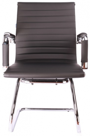 Офисное конференц-кресло Everprof Leo CF экокожа черная