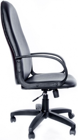 Компьютерное кресло Бюджет Ультра экокожа черная