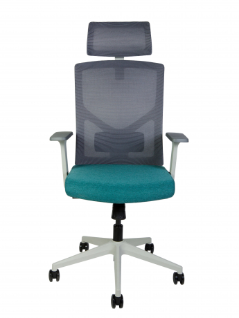 Офисное кресло Norden Денвер морская волна/серый