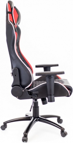 Кресло компьютерное игровое Everprof Lotus S11 экокожа черная/красная