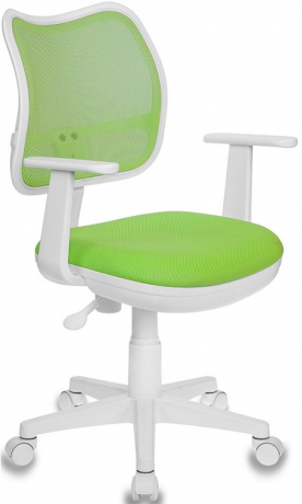 Детское компьютерное кресло Бюрократ CH-W797 салатовый сетка/ткань