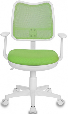 Детское компьютерное кресло Бюрократ CH-W797 салатовый сетка/ткань