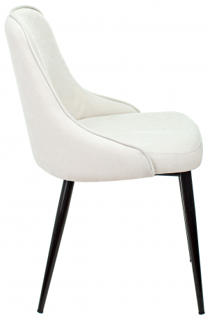 Стул для кухни Бюрократ KF-5_2 комплект 2 шт. молочный Velvet 20