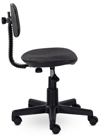 Детское компьютерное кресло UTFC Эрго Б/п овалина пластик ткань серый