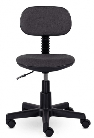 Детское компьютерное кресло UTFC Эрго Б/п овалина пластик ткань серый