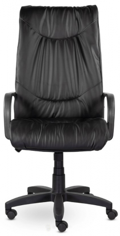 Кресло руководителя UTFC Свинг В пластик экокожа черная