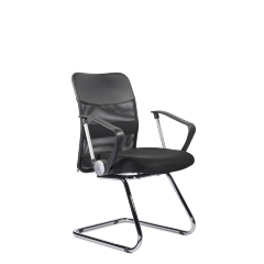 Компьютерный стул МС-040 Директ Лайт Н/п хром Z11/TW-01/Е11-к (черный)