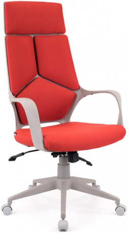 Компьютерное кресло Everprof Trio Grey TM красная ткань