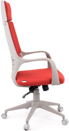 Компьютерное кресло Everprof Trio Grey TM красная ткань