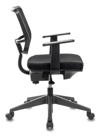 Компьютерное кресло Бюрократ CH-535 черный сетка/ткань