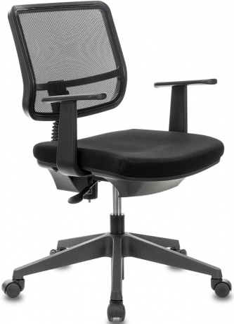 Компьютерное кресло Бюрократ CH-535 черный сетка/ткань