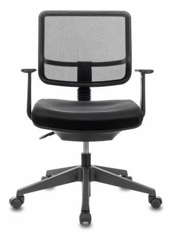 Компьютерное кресло Бюрократ CH-535 черный сетка/ткань