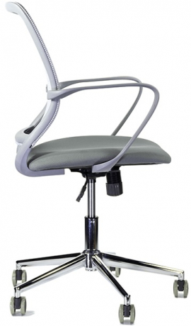 Компьютерное кресло Хэнди М-806 GRAY CH серый ткань/сетка