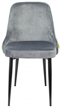 Стул для кухни Бюрократ KF-5_2 комплект 2 шт. серый зигзаг