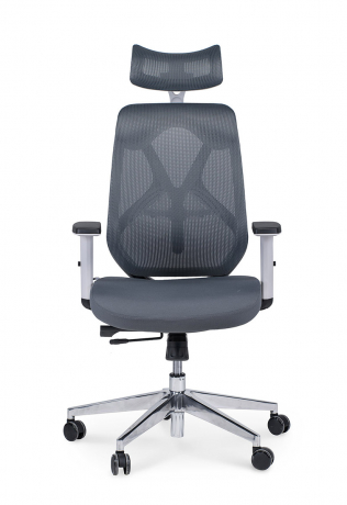 Кресло руководителя Norden Имидж gray серый