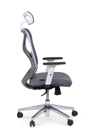 Кресло руководителя Norden Имидж gray серый