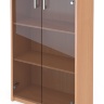 Стеллаж офисный Арго А-304 + А-стл304 (77х37х122) тонированное