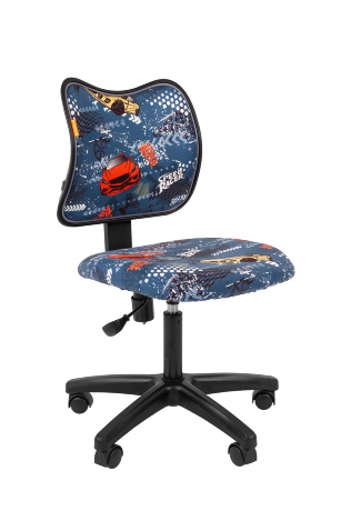 Детское компьютерное кресло Chairman Kids 102 черный пластик